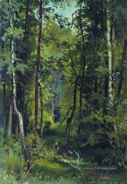 Bosquet œuvres - forêt 8 paysage classique Ivan Ivanovitch arbres